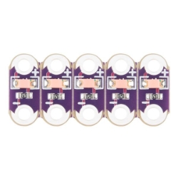 LilyPad LED Pink (5pcs) - DEV-14010