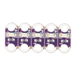 LilyPad LED Red (5pcs) - DEV-14013