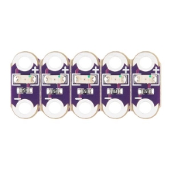 LilyPad LED Yellow (5pcs) - DEV-14014