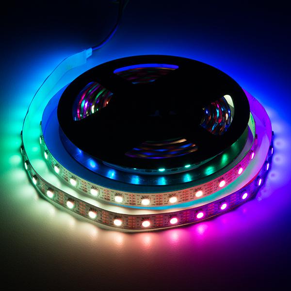 LED RGB Strip - Addressable, 5m (APA102) - COM-14016