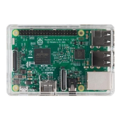Raspberry Pi 3 + Camera Enclosure - Clear - PRT-14025
