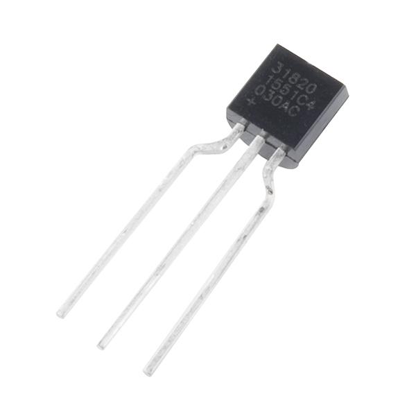 One-Wire Ambient Temperature Sensor - MAX31820 - SEN-14049