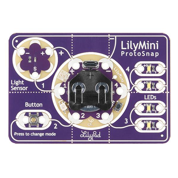LilyPad LilyMini ProtoSnap - DEV-14063