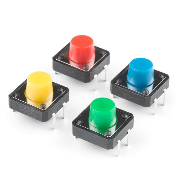 Multicolor Buttons - 4-pack - PRT-14460