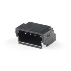 Qwiic JST Connector - SMD 4-pin (Horizontal), alternate view