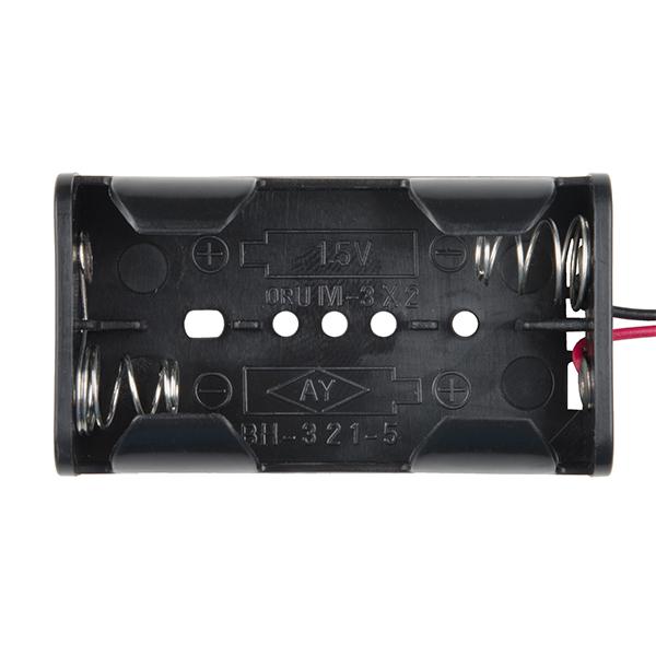 Battery Holder - 2xAA (JST-PH) - PRT-14299