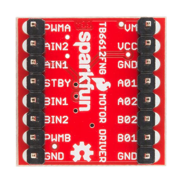 SparkFun Motor Driver - Dual TB6612FNG (with Headers) - ROB-14450