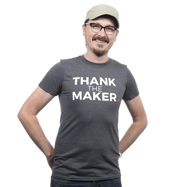 Thank the Maker Tee - Small - SWG-14466