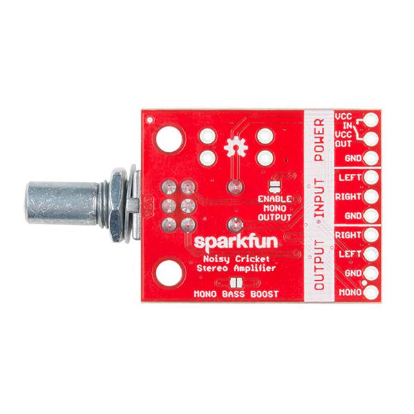 SparkFun Noisy Cricket Stereo Amplifier - 1.5W - DEV-14475
