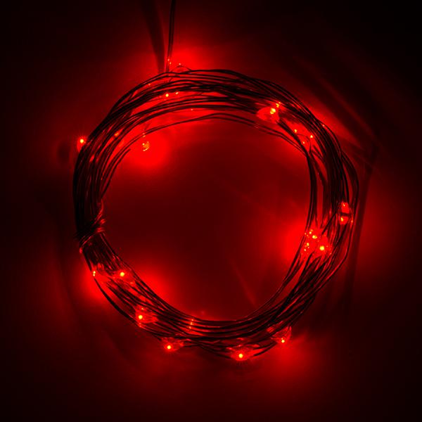 Fairy Lights - Red (2.5m) - PRT-14503