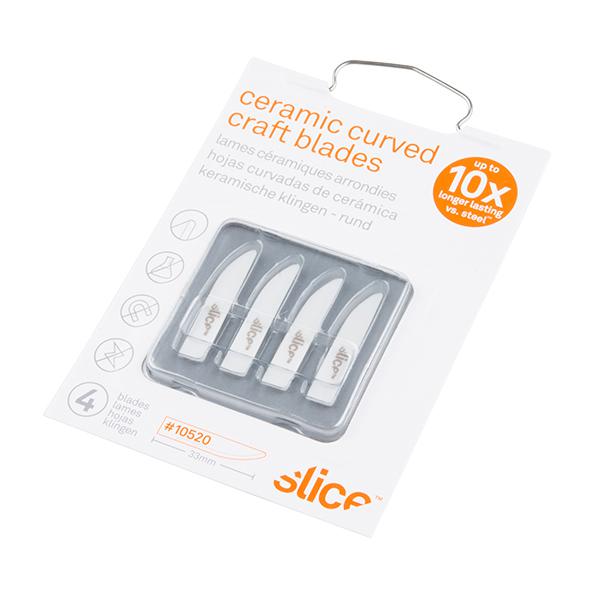 Slice Ceramic Curved Blades (set of 4) - TOL-14509