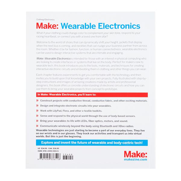 Make: Wearable Electronics - BOK-14530