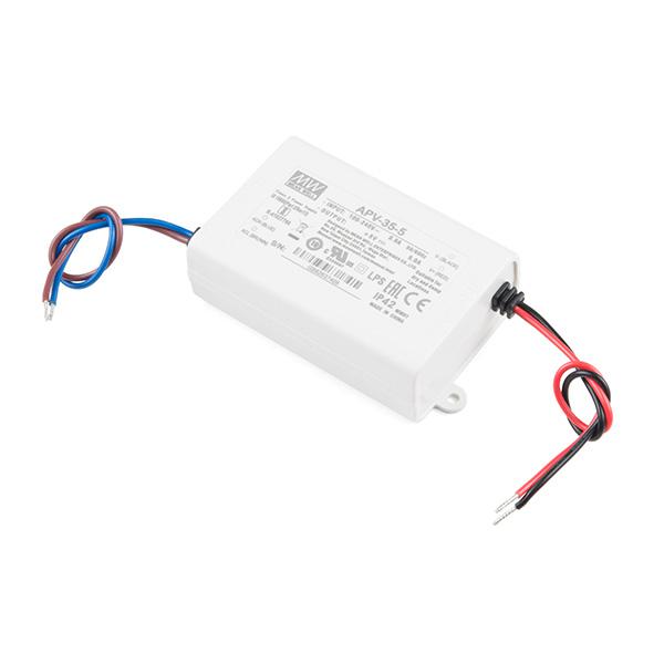 Mean Well LED Switching Power Supply - 5VDC, 5A - TOL-14601