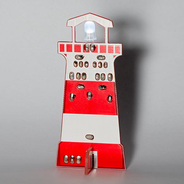 Lighthouse Beginner Soldering Kit - KIT-14635