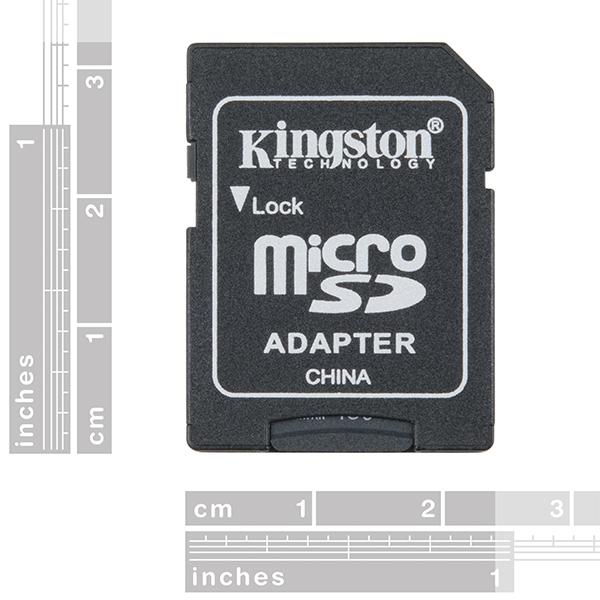microSD Card with Adapter - 32GB (Class 10) - COM-14832