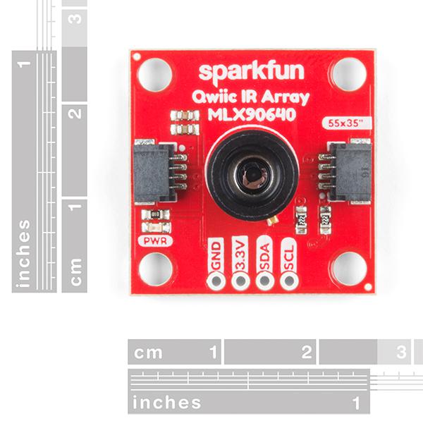 SparkFun IR Array Breakout - 55 Degree FOV, MLX90640 (Qwiic) - SEN-14844