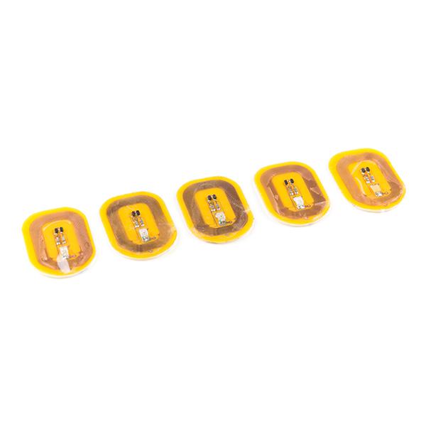 NFC LED Nail Sticker - Rainbow (5 Pack) - SEN-14888