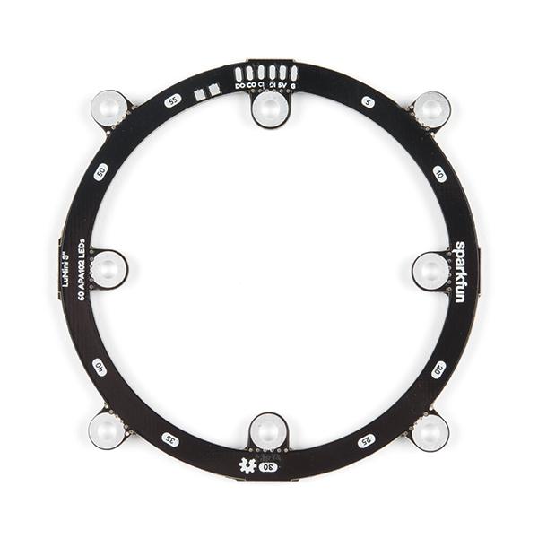 SparkFun LuMini LED Ring - 3 Inch (60 x APA102-2020) - COM-14965