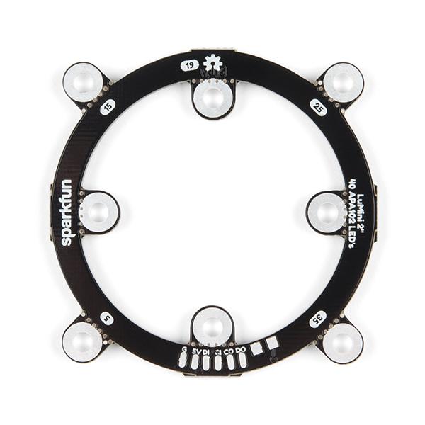 SparkFun LuMini LED Ring - 2 Inch (40 x APA102-2020) - COM-14966
