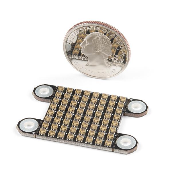 SparkFun LuMini LED Matrix - 8x8 (64 x APA102-2020) - COM-15047