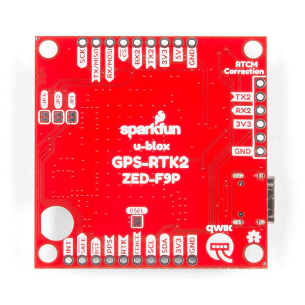 SparkFun GPS-RTK2 Board - ZED-F9P (Qwiic) - GPS-15136