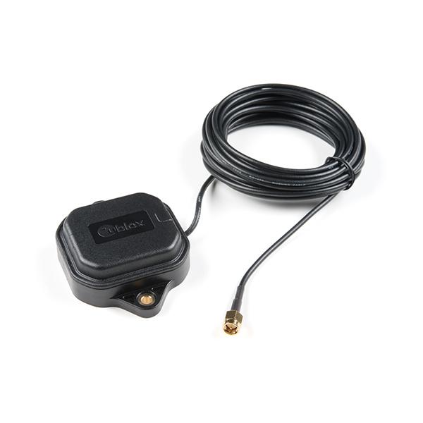 GNSS Multi-Band Magnetic Mount Antenna - 5m (SMA) - GPS-15192