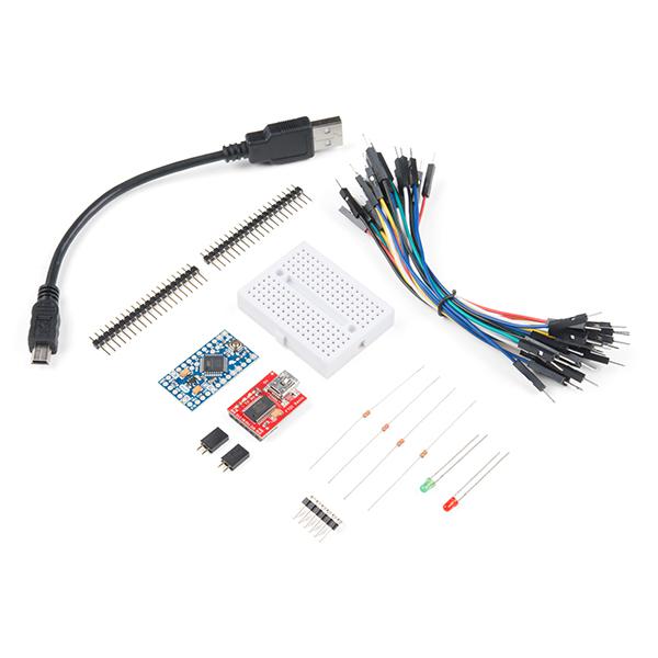 SparkFun Arduino Pro Mini Starter Kit - 5V/16MHz - KIT-15254