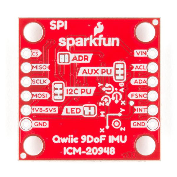 SparkFun 9DoF IMU Breakout - ICM-20948 (Qwiic) - SEN-15335