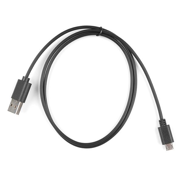 Reversible USB A to Reversible Micro-B Cable - 0.8m - CAB-15428