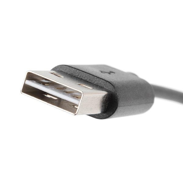 Reversible USB A to Reversible Micro-B Cable - 0.3m - CAB-15429