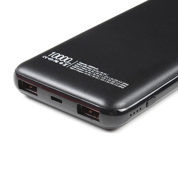 Lithium Ion Battery Pack - 10Ah (3A/1A USB Ports) - PRT-15593