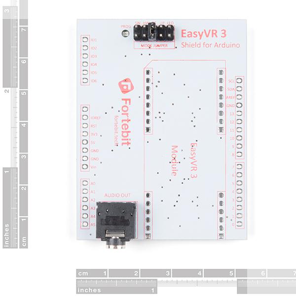 EasyVR 3 Plus Shield for Arduino - COM-15453