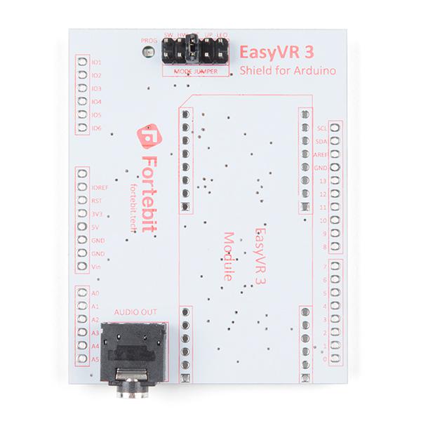 EasyVR 3 Plus Shield for Arduino - COM-15453