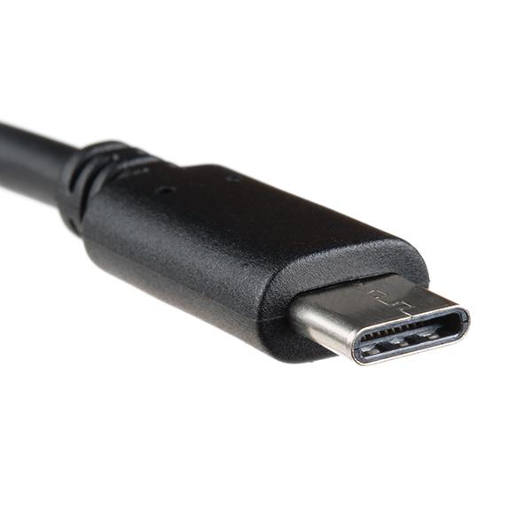 Panel Mount USB-C Extension Cable - 6" - CAB-15455