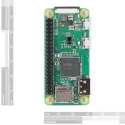 Raspberry Pi Zero W (with Headers), additional view