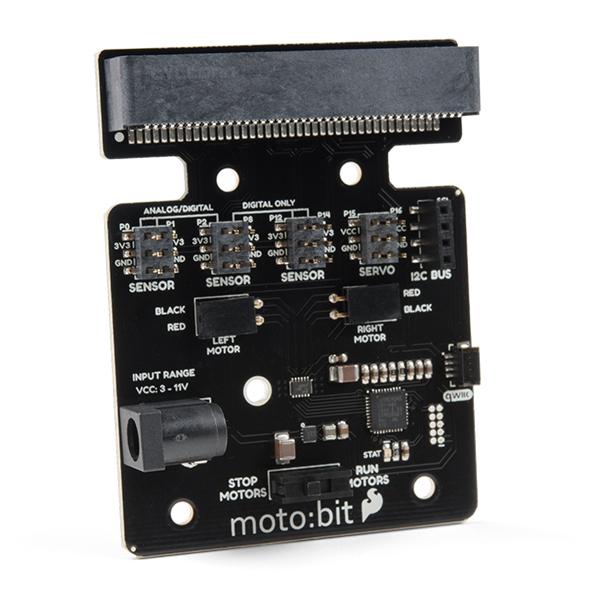 SparkFun moto:bit - micro:bit Carrier Board (Qwiic) - DEV-15713