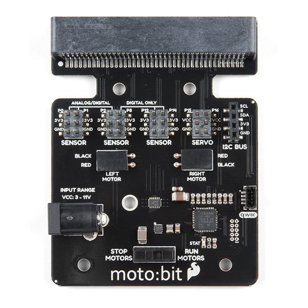 SparkFun moto:bit - micro:bit Carrier Board (Qwiic) - DEV-15713
