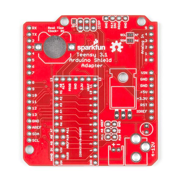 Teensy Arduino Shield Adapter - KIT-15716