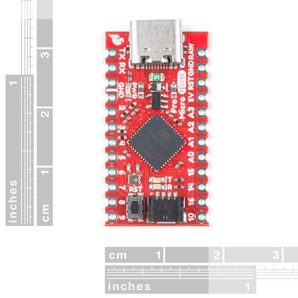 SparkFun Qwiic Pro Micro - USB-C (ATmega32U4) - DEV-15795