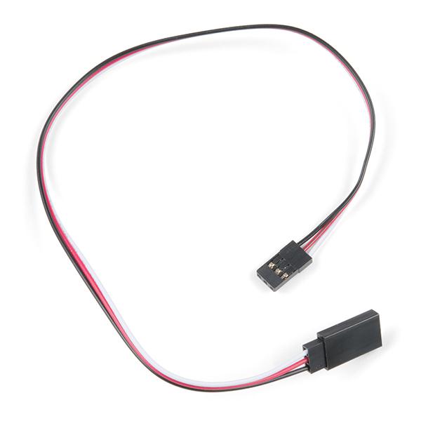 Servo Extension Cable - Female to Male (Shrouded) - ROB-15808