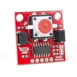 SparkFun Qwiic Button - Red LED 