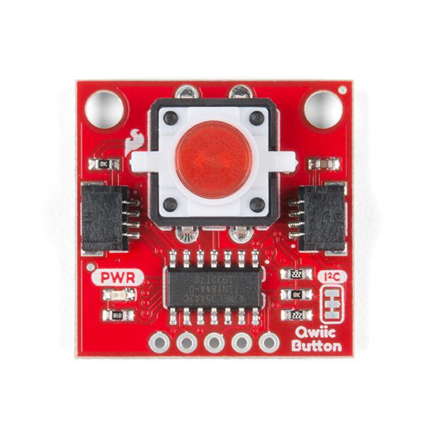 SparkFun Qwiic Button - Red LED - BOB-15932