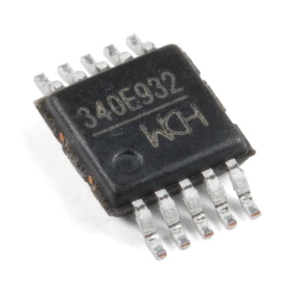 USB to Serial IC - CH340E (10 Pack) - COM-16278