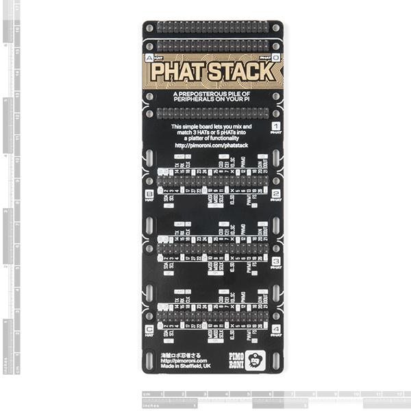 Pimoroni pHAT Stack - Fully Assembled Kit - DEV-16303
