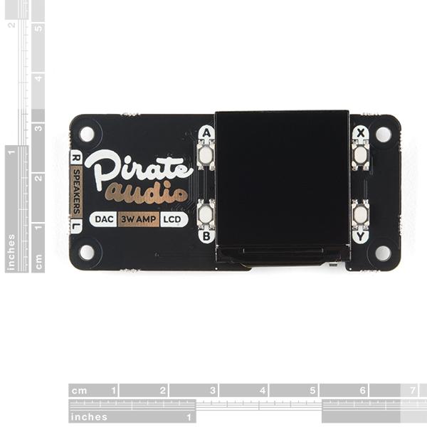Pimoroni Pirate Audio 3W Stereo Amp for Raspberry Pi - WIG-16324