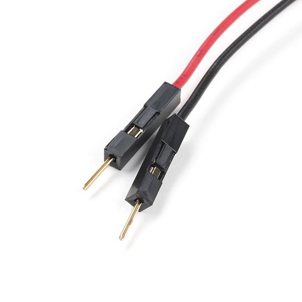 Jumper Wires Premium 6in. M/M - 2 Pack (Red and Black) - PRT-16662