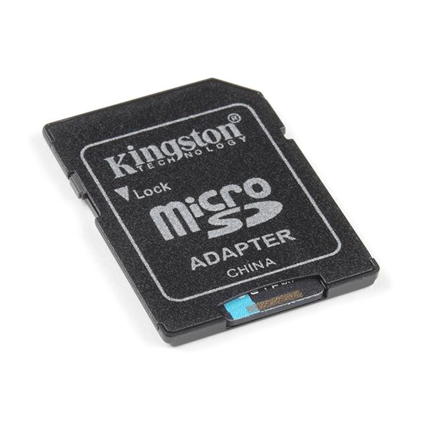 Kingston Canvas Go! Plus 64GB MicroSD Card with Adapter - COM-16498
