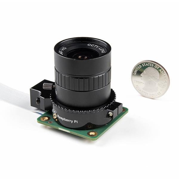 Raspberry Pi HQ Camera Lens - 6mm Wide Angle - SEN-16762