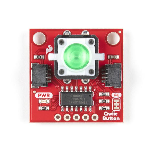 SparkFun Qwiic Button - Green LED - BOB-16842