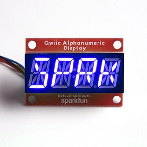SparkFun Qwiic Alphanumeric Display - Blue